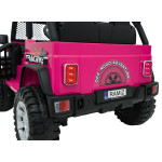 Elektrické autíčko Jeep BEAST 4x4 - MP3 - ružové